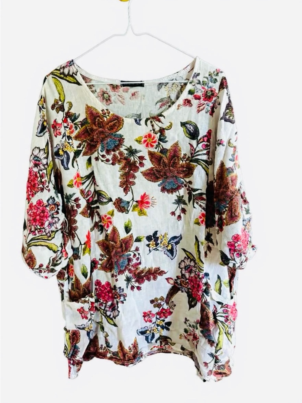 Made In Italy linen top